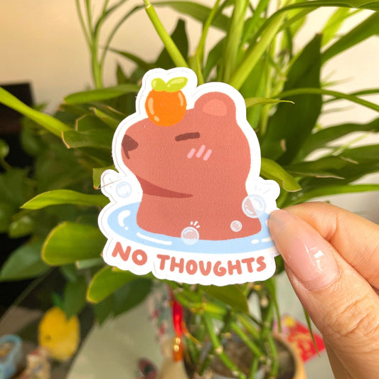 Capybara - No Thoughts - Matchigraphics